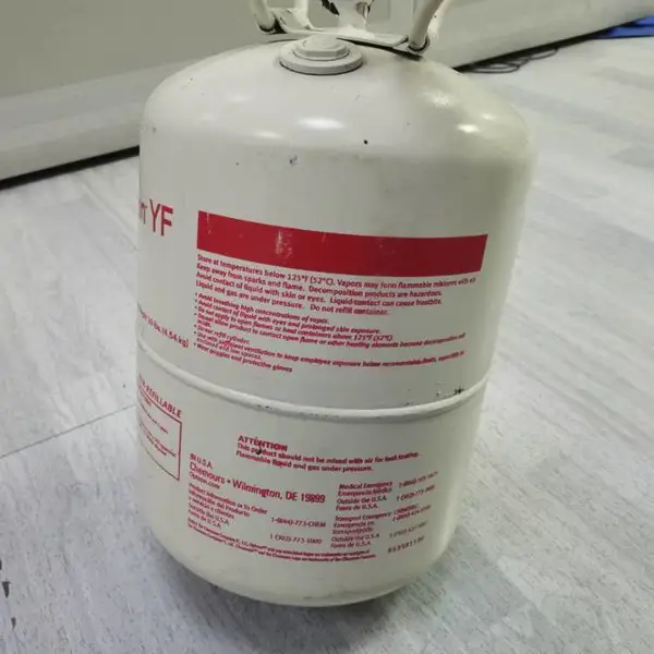 科慕制冷剂R454A及R449C产品数据9千克小钢瓶包装新型冷媒