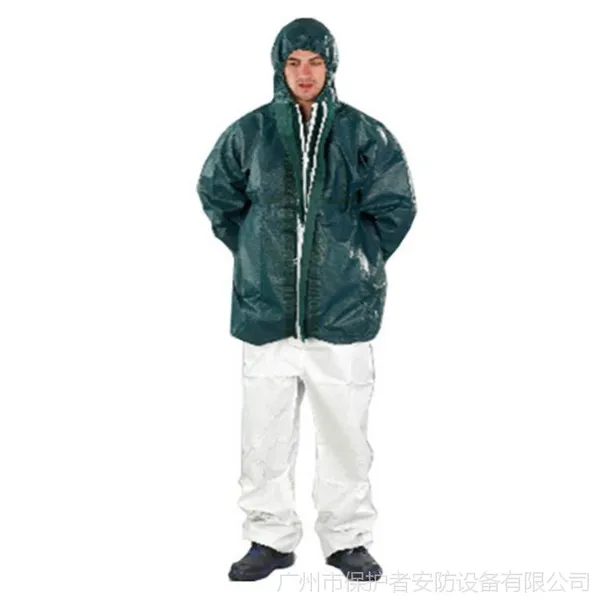 MICROGARD/微护佳 4000绿色上衣带帽子