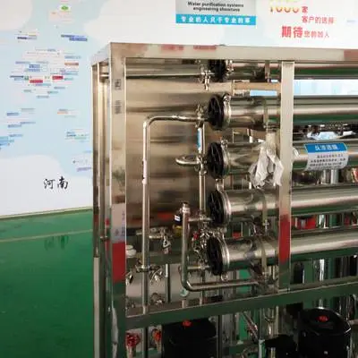 500L/H制药纯化水设备;医用纯化水设备;双级反渗透净水设备