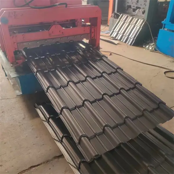 古建瓦楞板定制 供应仿古青瓦 金属复古瓦 型号全 博鑫轩