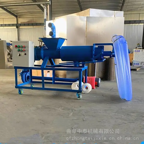 自清洗粪污脱水机 羊场粪渣处理设备 养殖场固液过滤器