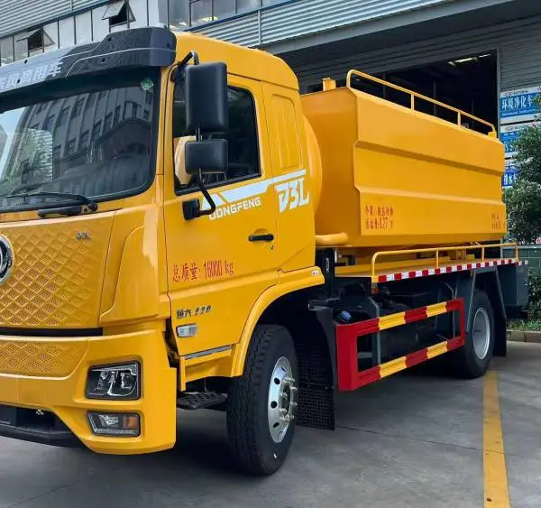 下水道疏通抽污车 国六清洗吸污车 管道淤泥清理车