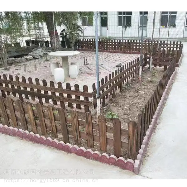 建筑护栏 户外防腐木围栏 隔断