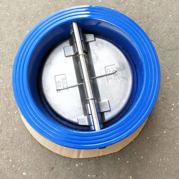 DH77X-16 铸铁对夹双瓣蝶式止回阀