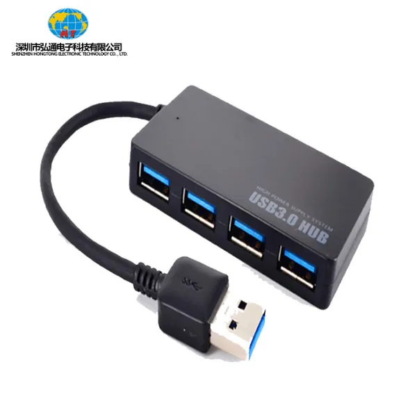深弘通5Gbps高速Type-c一拖四多功能usb集线器3.0分线器hub扩展坞