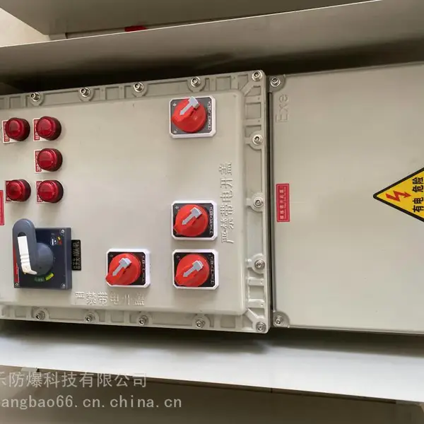 防爆控制箱 铝合金带漏电配电箱 风机控制线 电热带温控箱定制