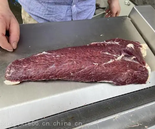 3号肉去筋膜机里脊肉去筋膜机价格哪里有猪里脊肉去肥油机