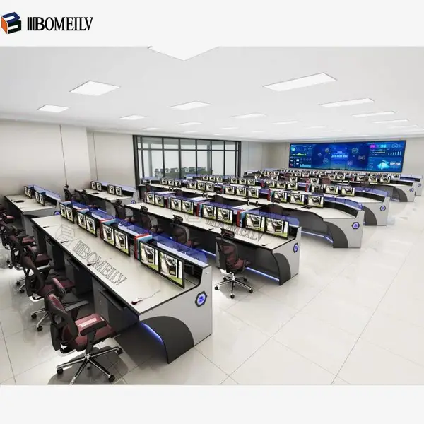 广东消防应急指挥调度台 电力调控桌