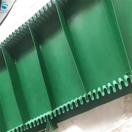 湖北武汉裙边输送带 PVC流水线工业皮带加工 全国PU输送带定做