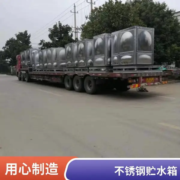 商场用消防水箱 装配式不锈钢水箱 支持现场安装指导