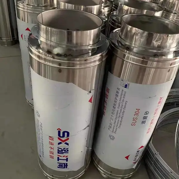 发电机锅炉不锈钢烟囱双层硅酸铝保温烟囱耐高温