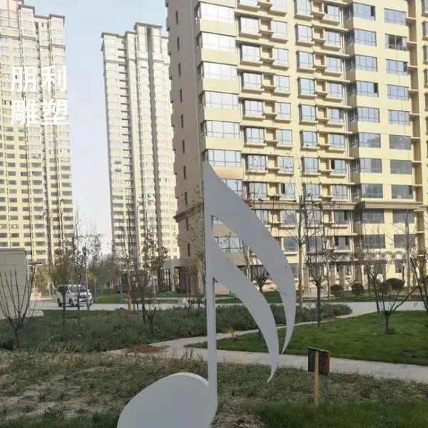 锻造乐谱雕塑厂家 白钢构件 仿真乐谱雕塑厂家