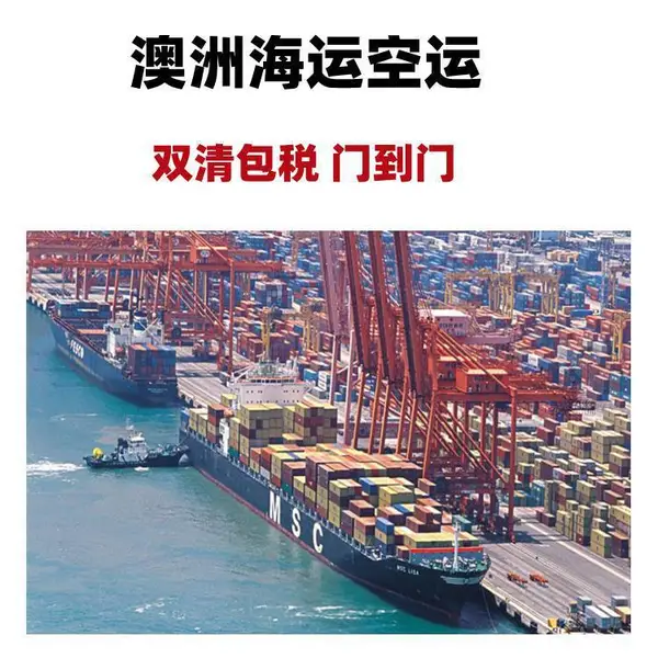 工业品整柜海运到澳大利亚新加坡走专线包清关包税渠道省事省时