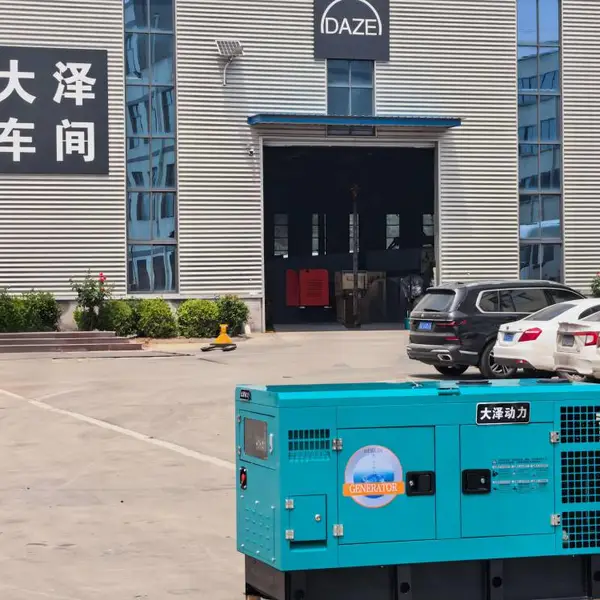 封闭式发电机20kw柴油机组基建施工供电设备大泽动力