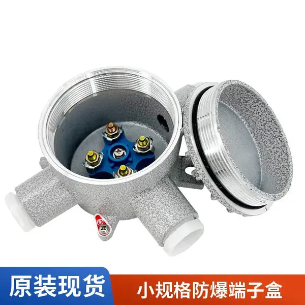 防爆接线盒 平盖简易款 制药车间小型电缆分线保护盒