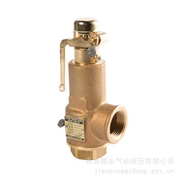 YNV 青铜低启升安全阀 LSV-1S 螺纹蒸汽空气锅炉压力容器泄压溢流阀