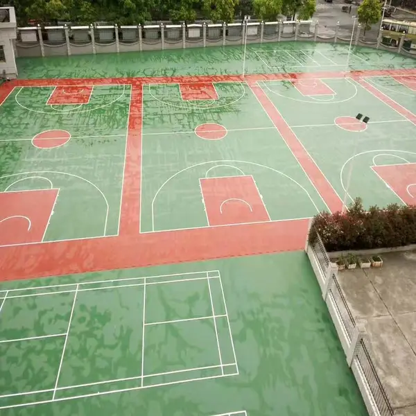 塑胶篮球场施工要求,室内篮球场穿什么篮球鞋