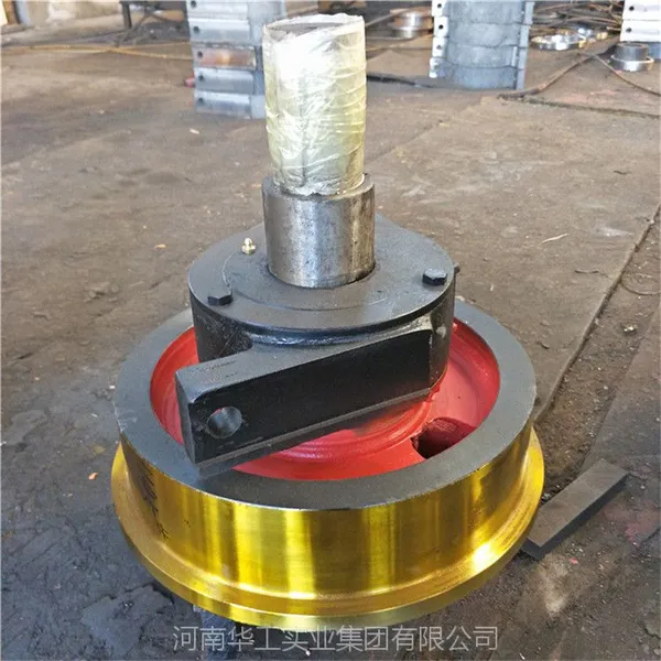 亚重直径350单边行车轮组 天车轮 角型轴承箱车轮组 可来图定做