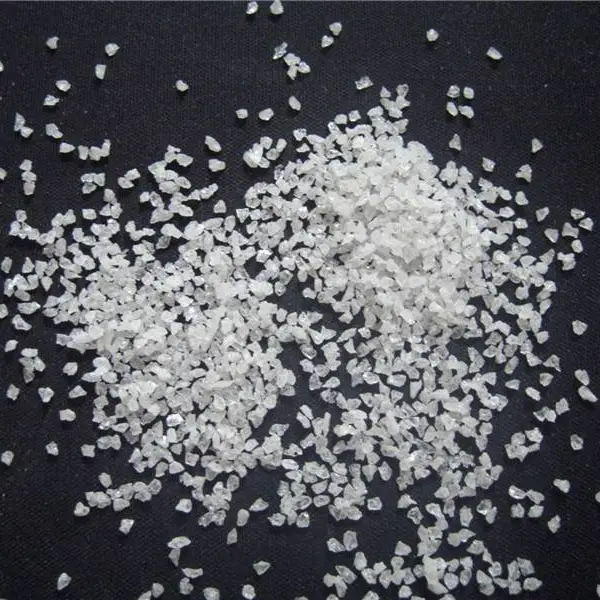 铝合金去氧化皮用高硬度白色熔融氧化铝粒度砂