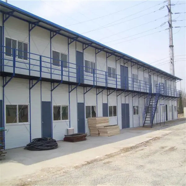 标准双层活动板房 山东集成房屋的造价 工地集成箱房 款式可定制