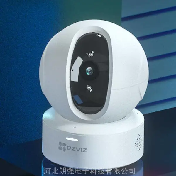 C6C萤石无线网络摄像头360全景家用手机远程监控高清夜视看护小孩