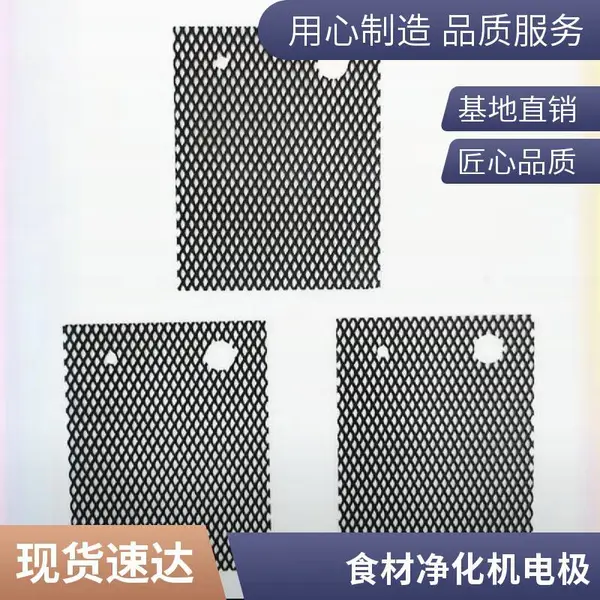 食材净化机 除菌电极片 果蔬清洗机 专用钛电极 支持定制