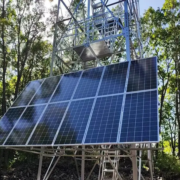 太阳能离网储能系统 铁塔基站发电储能电站 山区光伏发电