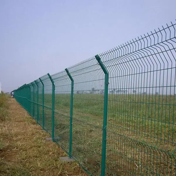 热浸锌水库隔离双边丝护栏网 河道隔离栅 耐腐蚀 现货批发
