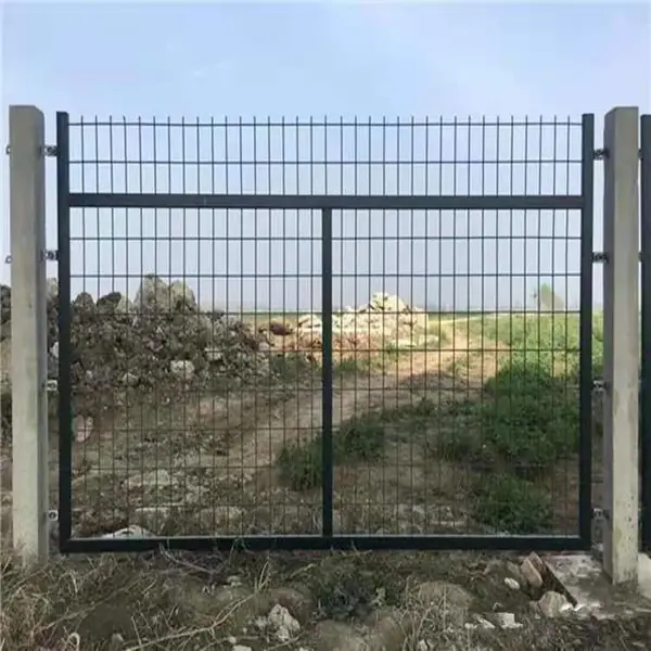 轨道防护栅栏8002铁路护栏网水泥边框架隔离围网定制铁路护栏
