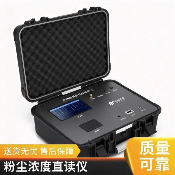 粉尘浓度实时检测仪 便携版 带声光报警 巡检好帮手
