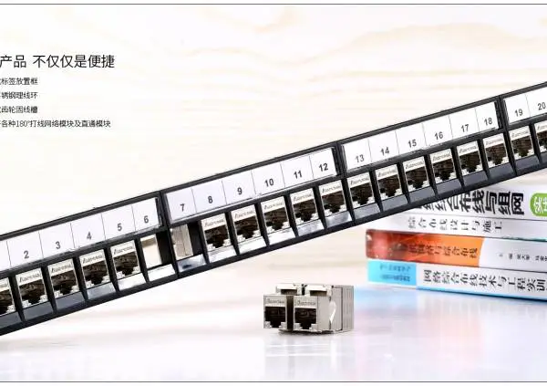 安普康AMPCOM电脑理线带收纳整理带T形线缆魔术贴电源线扎带理线器尼龙粘扣捆线带6色装AMZD61