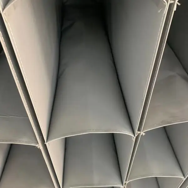 周转车双面绒布袋工装架分格帆布袋麂皮绒布袋麂皮绒袋