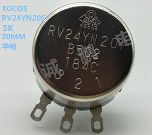 供应日本原装进口TOCOS RV24YN20F-B502单圈电位器碳膜电位器