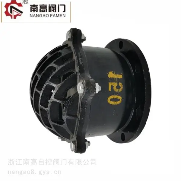 南高阀门供应 H42X-16C法兰底阀 水泵吸管用 防止介质倒流铸钢材质