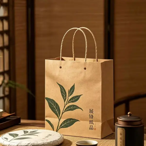 2026清远茶叶手提袋礼品袋纸袋定制｜清城、清新、英德、连州、佛冈、阳山、连山、连南全域｜展锋纸品14年源