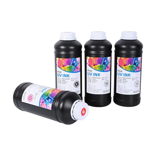 uv墨水软性硬性uv墨水软壳皮革布料uv墨水水晶标uv墨水