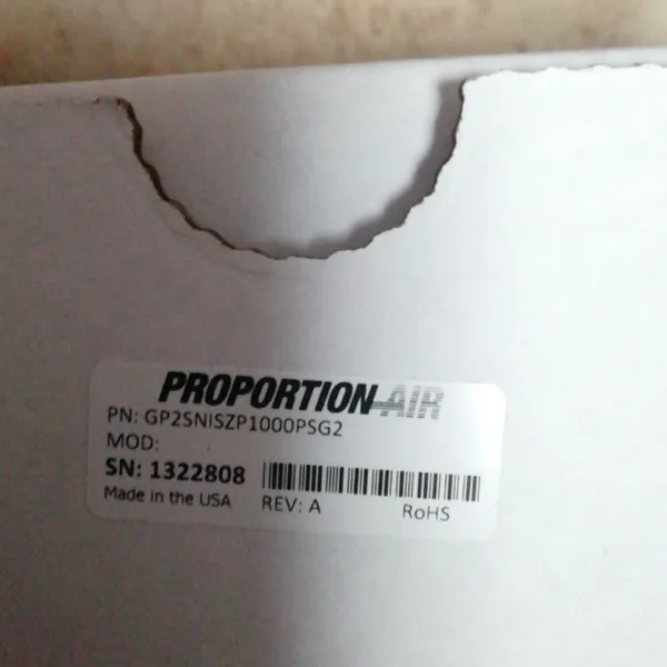 供应 proportion-air 电气比例阀 GP2SNISZP1000PSG2+H6DC6