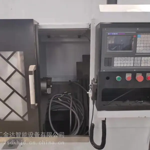汇欣达热销 斜床身自动上料数控车床 车床上料桁架机械手