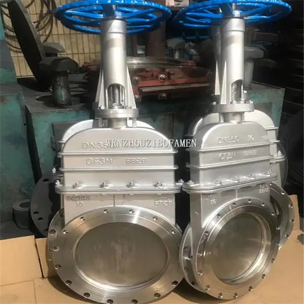 不锈钢软密封 硬密封暗杆刀型闸阀 DMZ73X-16P DMZ73W-16P 污水刀闸阀