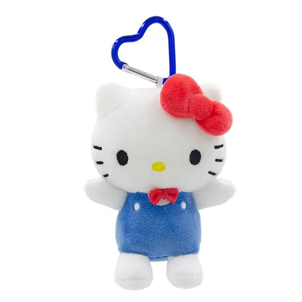正版4寸三丽鸥基本款kitty凯蒂猫挂件可穿衣改装厂家直销带防伪镭射标