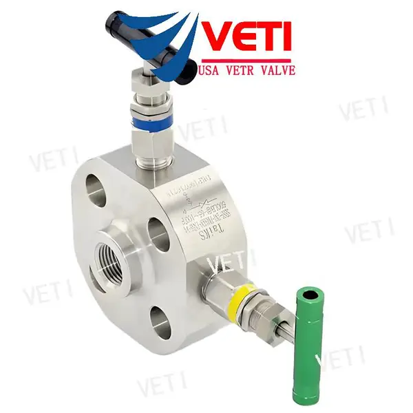 VETI品牌 美国威迪 SS-M2-600RF-8F-O 进口法兰式二阀组 法兰针型阀