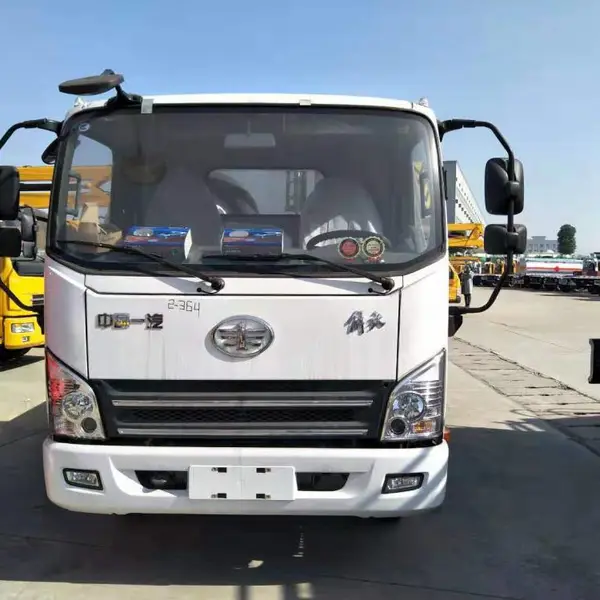 解放蓝牌一拖二清障车 平板托举车现车出售