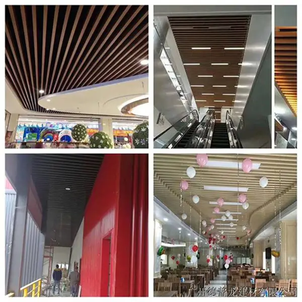 德普龙铝方通幕墙 铝型材方通外墙施工工艺