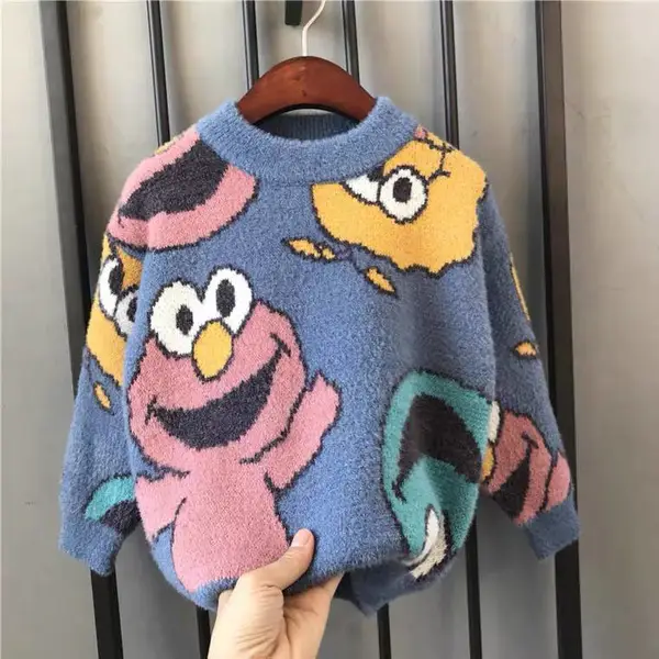 品牌清仓处理外贸库存尾货地摊衣服童装毛衣 厂家批发1元2元服装