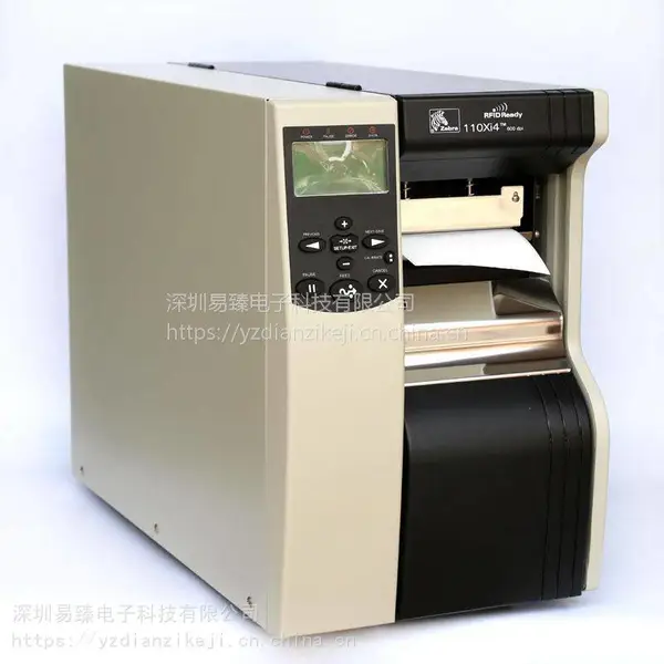 ����Zebra ��ҵ�� �����ǩ ���ɽ� ��ӡ�� 600dpi 110XI4