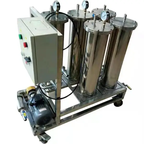 LYC-20精细滤油车 油液经粗滤器滤除大颗粒杂质