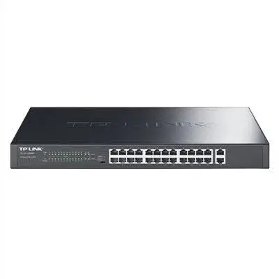 TP-LINK TL-SL1226MP 千兆上联以太网PoE交换机