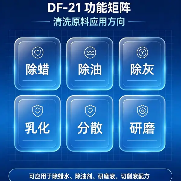 除蜡水除油剂原料配方异丙醇酰胺DF-21纺织匀染固色工业清洗