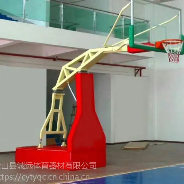 直销电动液压篮球架 诚远体育