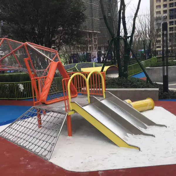 重庆儿童游乐场小型不锈钢滑梯